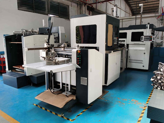 آلة صنع علب الكيك الصلبة L120XW110mm مع نظام تغليف الصندوق المزدوج