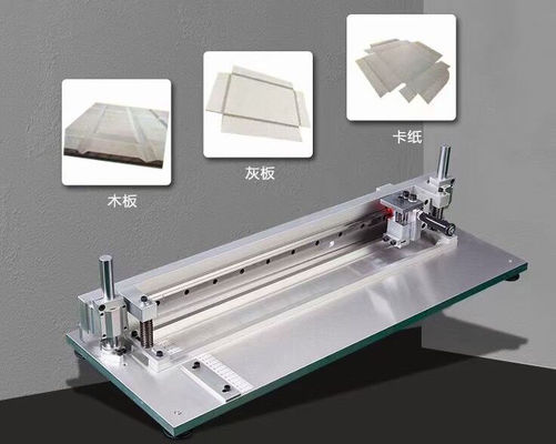 ماكينة حفر الكرتون اليدوية على شكل V 10m / Min L850XW380XH220mm