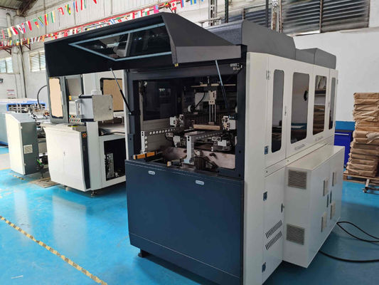 آلة صنع علب الكيك الصلبة L120XW110mm مع نظام تغليف الصندوق المزدوج