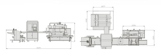 آلة صنع صندوق الهاتف المحمول الأوتوماتيكية بحجم الصندوق L80mm-400mm 3 Phase