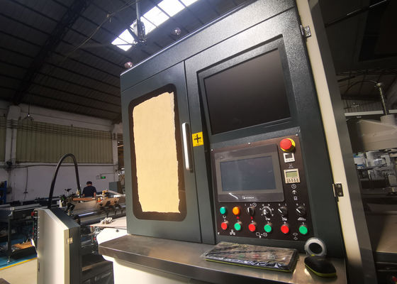 L5985mm آلة لصق الورق W3183mm آلة تحديد وضع الصندوق الصلب