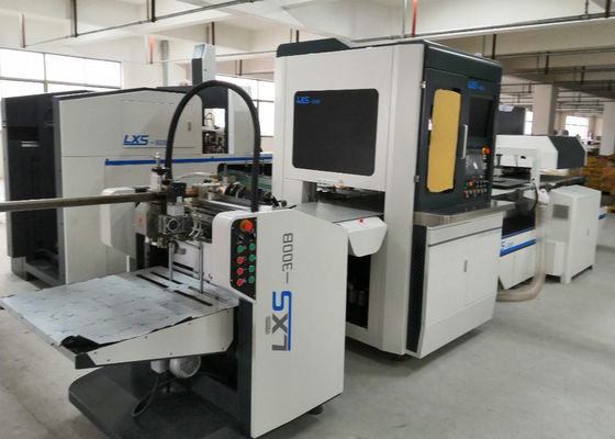 LS-300B آلة صنع العلب الورقية الصغيرة الأوتوماتيكية بالكامل آلة صنع العلب آلة قابلة للطي
