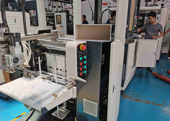 40 قطعة / دقيقة آلة تصنيع علب التغليف الصلبة Max Cardboard L550XW400mm