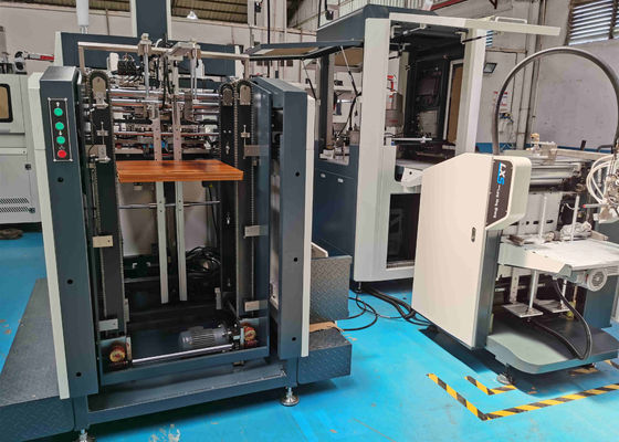 40 قطعة / دقيقة آلة صنع علب الهدايا L120XW70mm لتحديد المواقع الإلتصاق